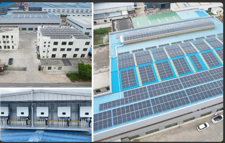 China 350kW Industrial Roof Project