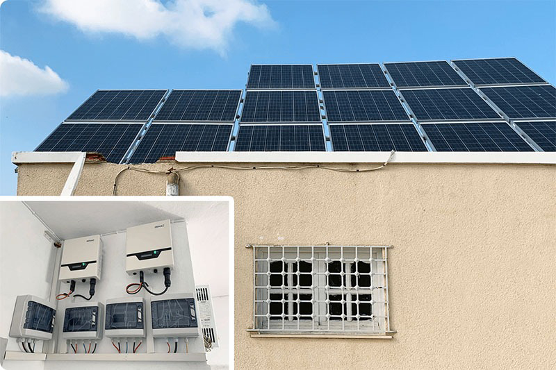 5KW Residential Roof Project in Tunisia