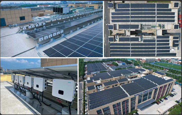 China 1.2 MW Industrial Roof Project