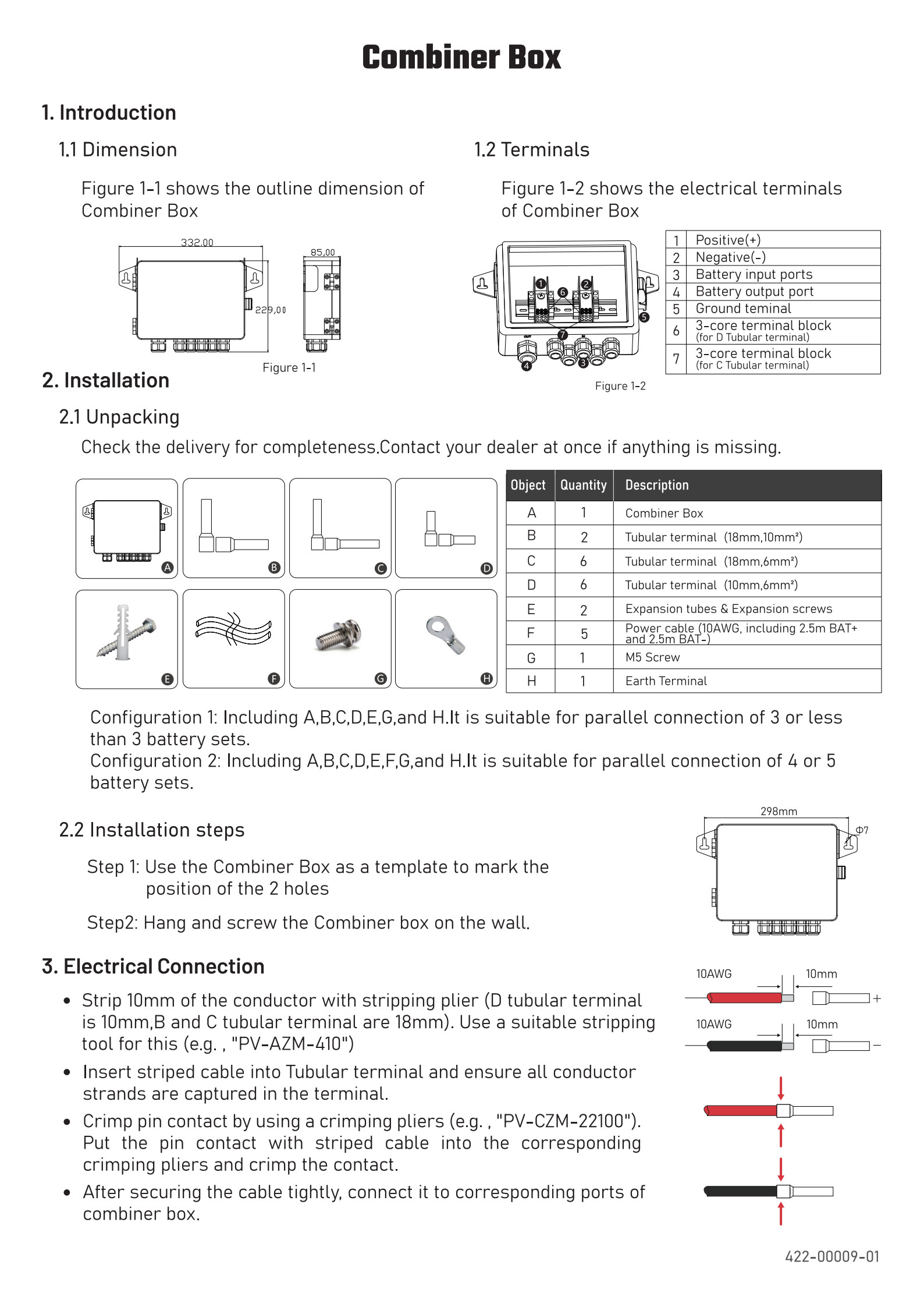 Combiner Box--User Manual_1